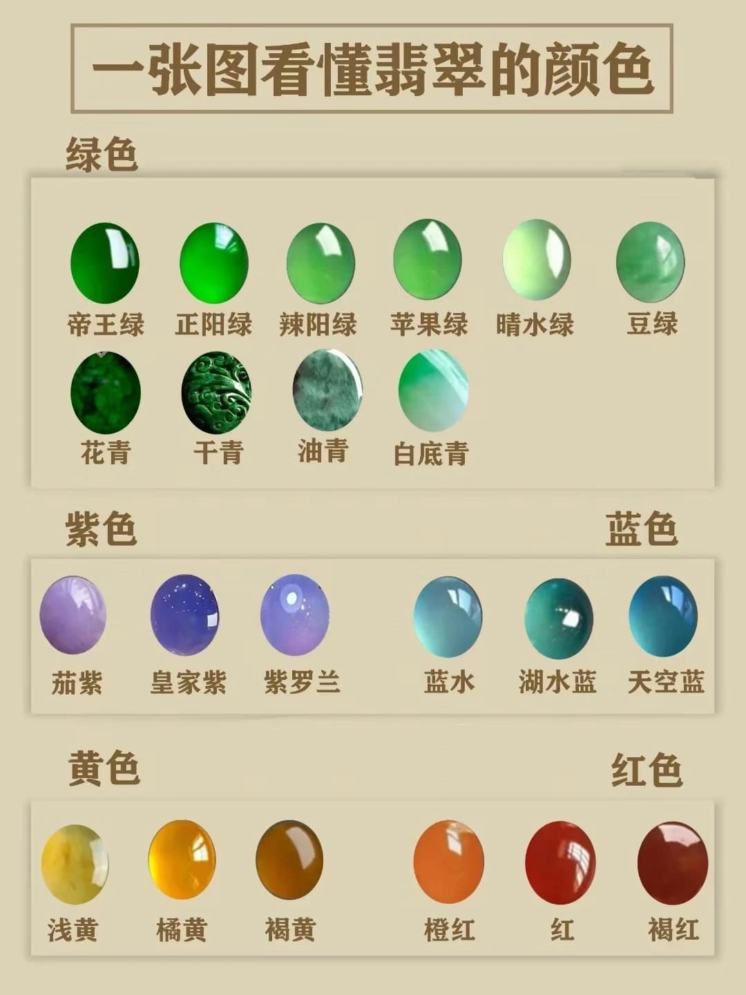 翡翠颜色